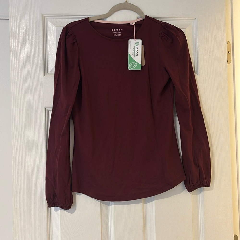 Boden Super Soft Long Sleeve Top